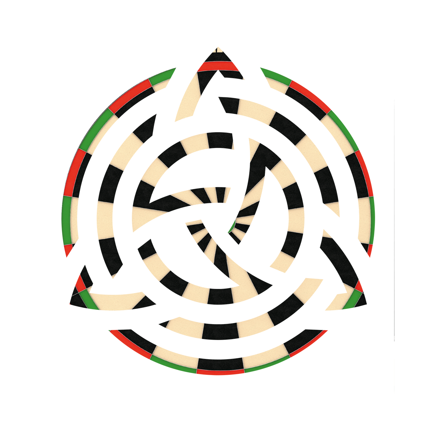 Crop Maze Dart Board DTF