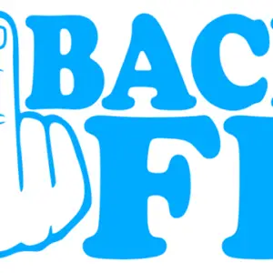 Back-Off Middle Finger UV Window Decal