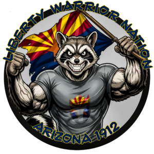 Liberty Warrior Nation Animal Series Arizona UV Sticker