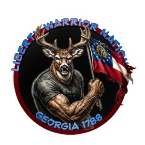 Liberty Warrior Nation Animal Series Georgia v2 UV Sticker
