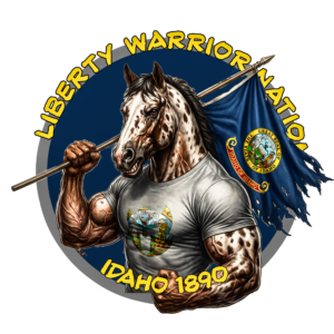 Liberty Warrior Nation Animal Series Idaho UV Sticker