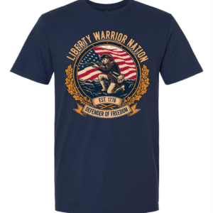 Liberty Warrior Nation Freedom Fighter T-Shirt
