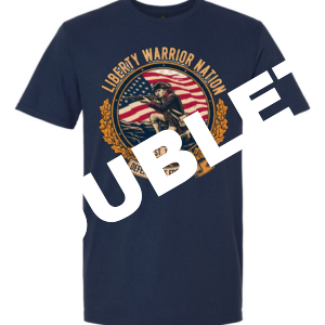 Liberty Warrior Nation Freedom Fighter T-Shirt