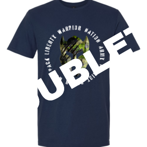 Liberty Warrior Nation Warrior Army Wolfpack T-Shirt