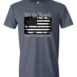 Liberty Warrior Nation We The People Flag T-Shirt