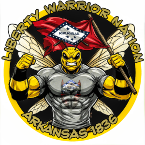 Liberty Warrior Nation Animal Series Arkansas UV Sticker