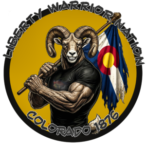 Liberty Warrior Nation Animal Series Colorado UV Sticker