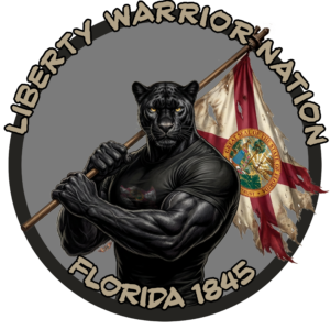Liberty Warrior Nation Animal Series Florida UV Sticker