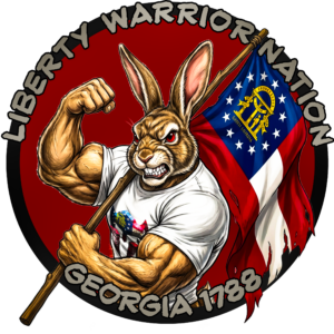 Liberty Warrior Nation Animal Series Georgia UV Sticker