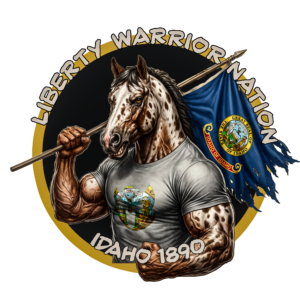 Liberty Warrior Nation Animal Series Idaho v2 UV Sticker
