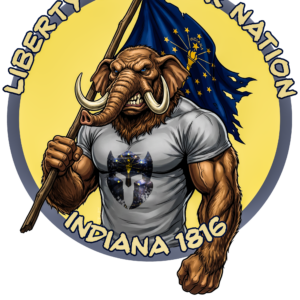 Liberty Warrior Nation Animal Series Indiana UV Sticker