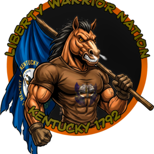 Liberty Warrior Nation Animal Series Kentucky UV Sticker