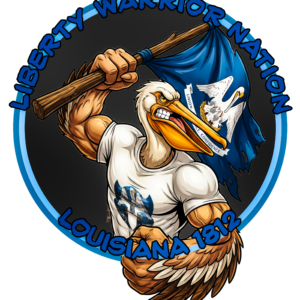 Liberty Warrior Nation Animal Series Louisiana UV Sticker