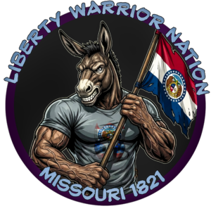 Liberty Warrior Nation Animal Series Missouri UV Sticker