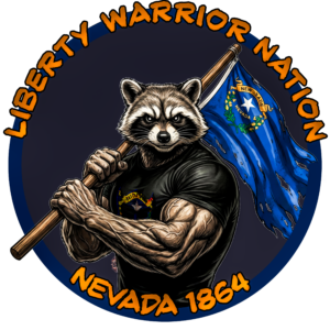 Liberty Warrior Nation Animal Series Nevada UV Sticker