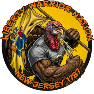 Liberty Warrior Nation Animal Series New Jersey UV Sticker