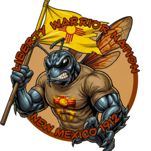 Liberty Warrior Nation Animal Series New Mexico UV Sticker