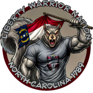 Liberty Warrior Nation Animal Series North Carolina UV Sticker