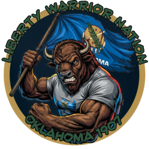 Liberty Warrior Nation Animal Series Oklahoma UV Sticker