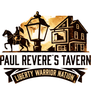 Liberty Warrior Nation Paul Revere's Tavern UV Sticker