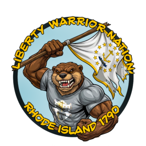 Liberty Warrior Nation Animal Series Rhode Island UV Sticker