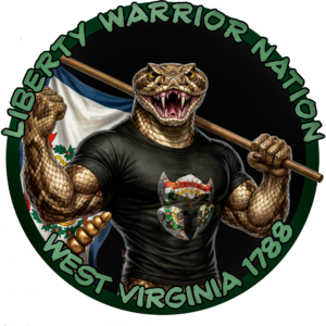 Liberty Warrior Nation Animal Series West Virginia UV Sticker