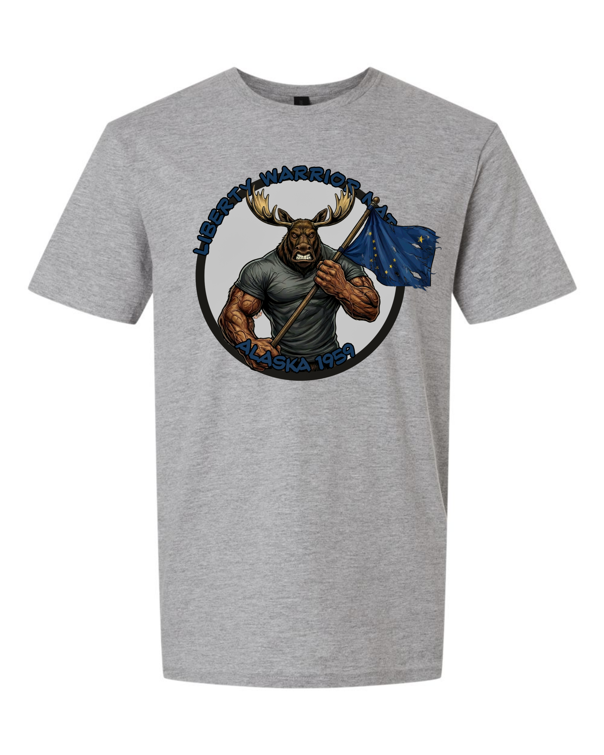 Liberty Warrior Nation Alaska Animal State T-Shirt
