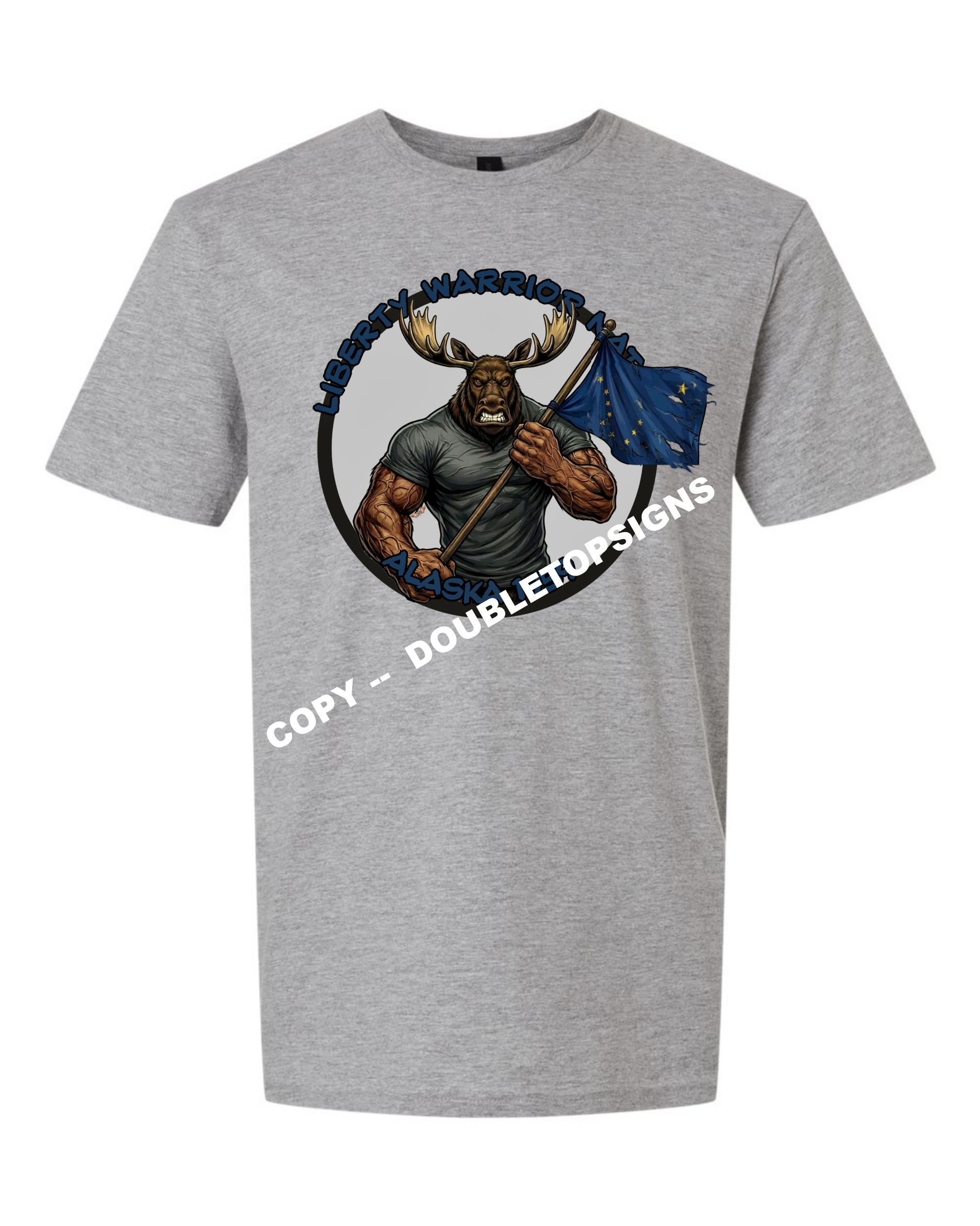 Liberty Warrior Nation Alaska Animal State T-Shirt