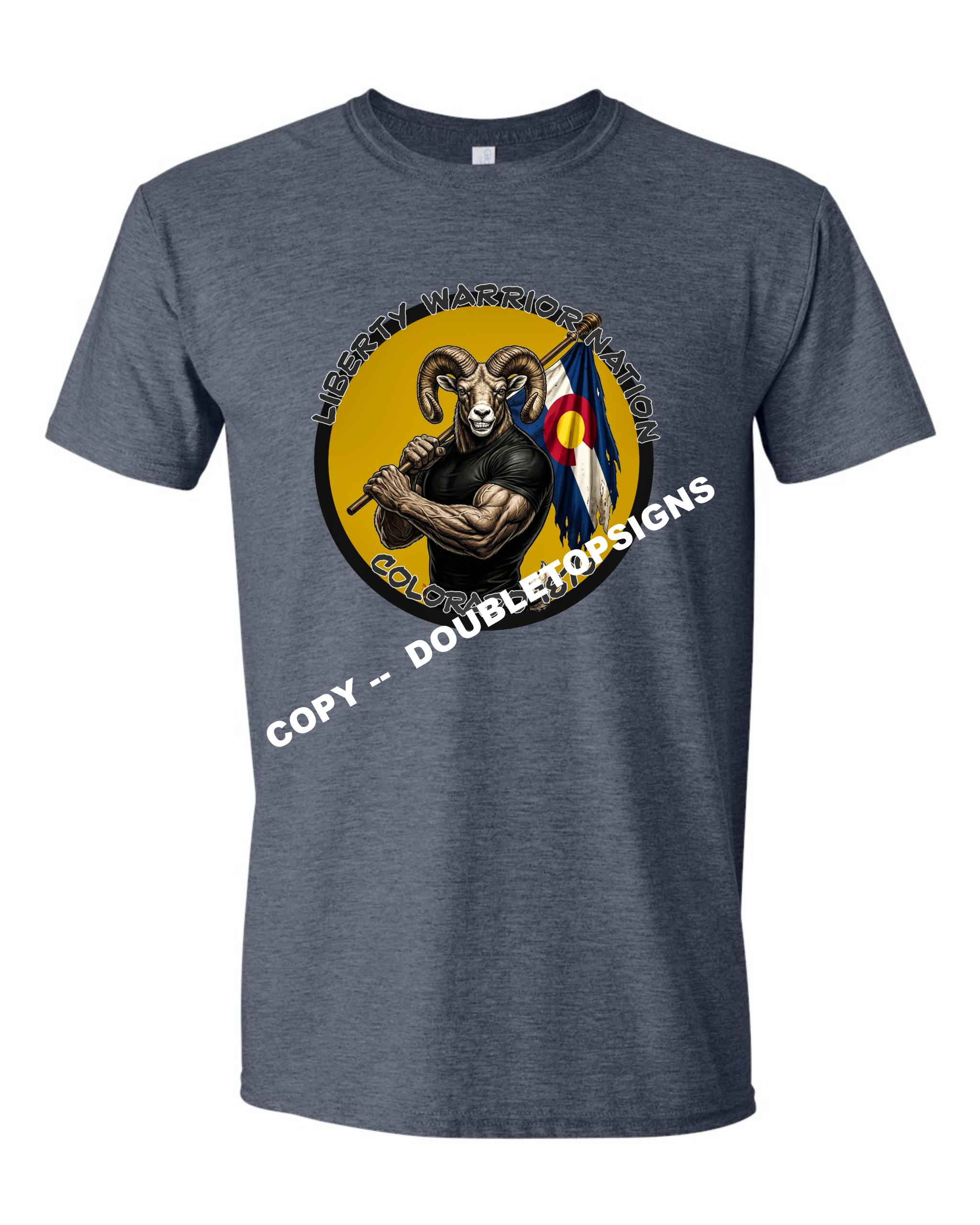 Liberty Warrior Nation Colorado Animal State T-Shirt