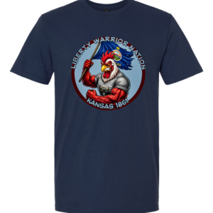 Liberty Warrior Nation Kansas Animal State T-Shirt