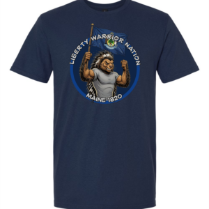 Liberty Warrior Nation Maine Animal State T-Shirt