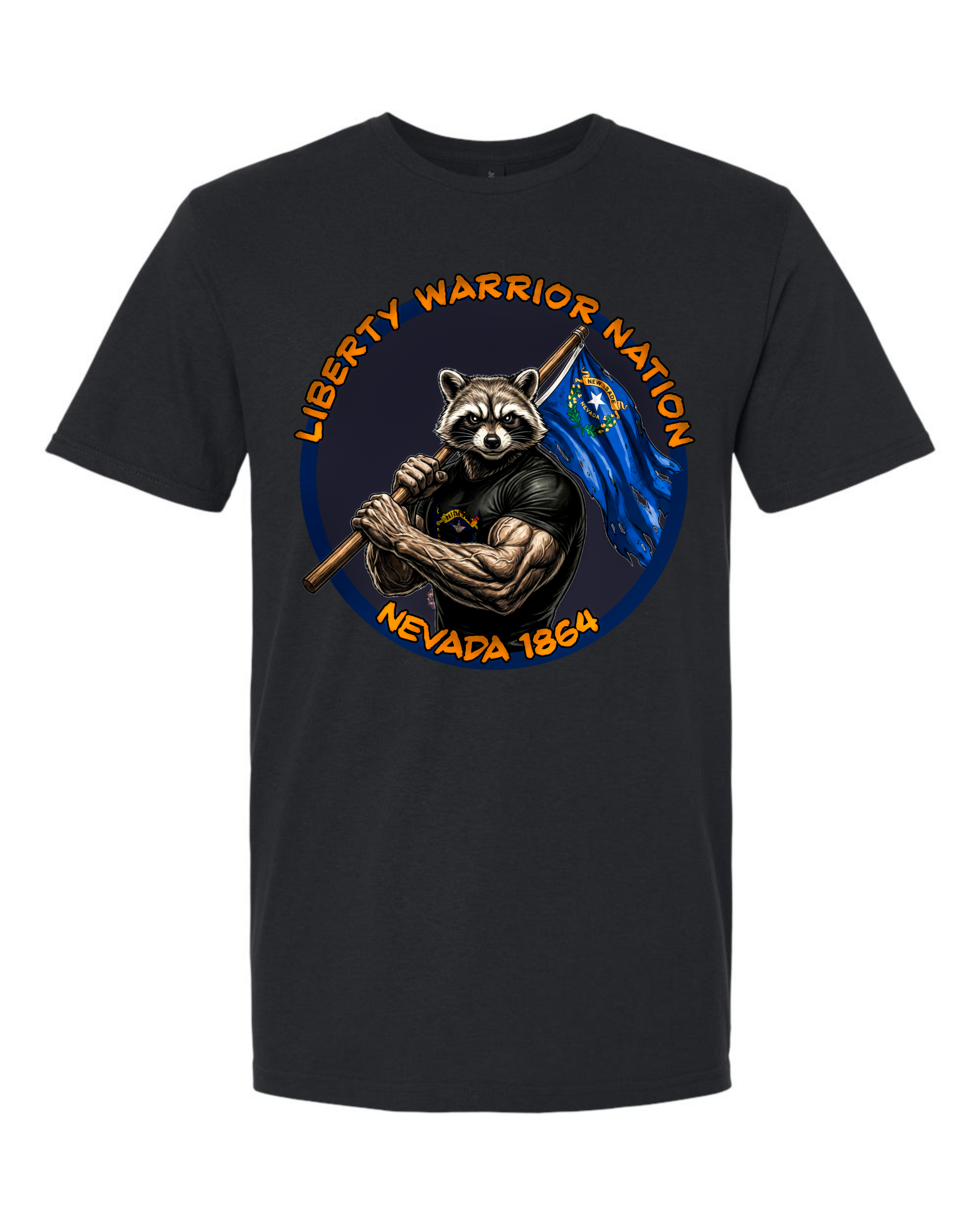 Liberty Warrior Nation Nevada Animal State T-Shirt