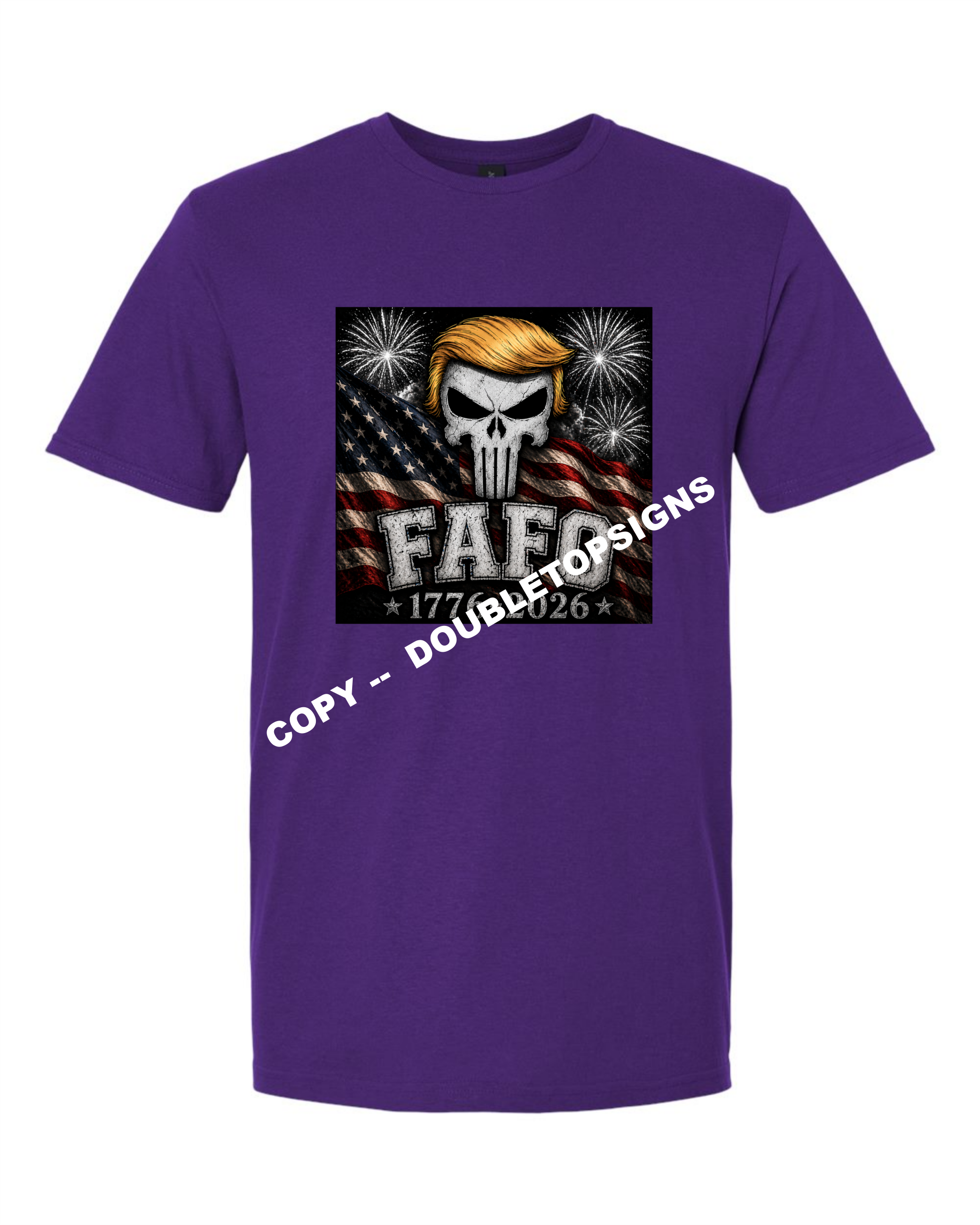 The Trump Punisher 250 Year FAFO Shirt