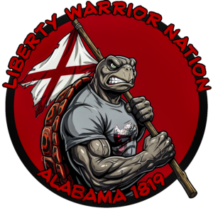 Liberty Warrior Nation Animal Series Alabama UV Sticker