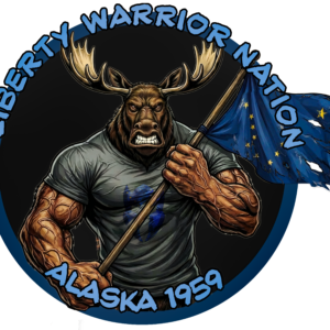 Liberty Warrior Nation Animal Series Alaska UV Sticker