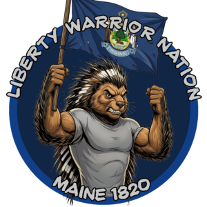 Liberty Warrior Nation Animal Series Maine UV Sticker