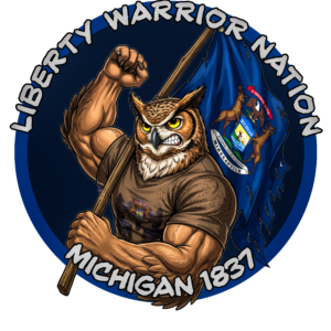 Liberty Warrior Nation Animal Series Michigan UV Sticker