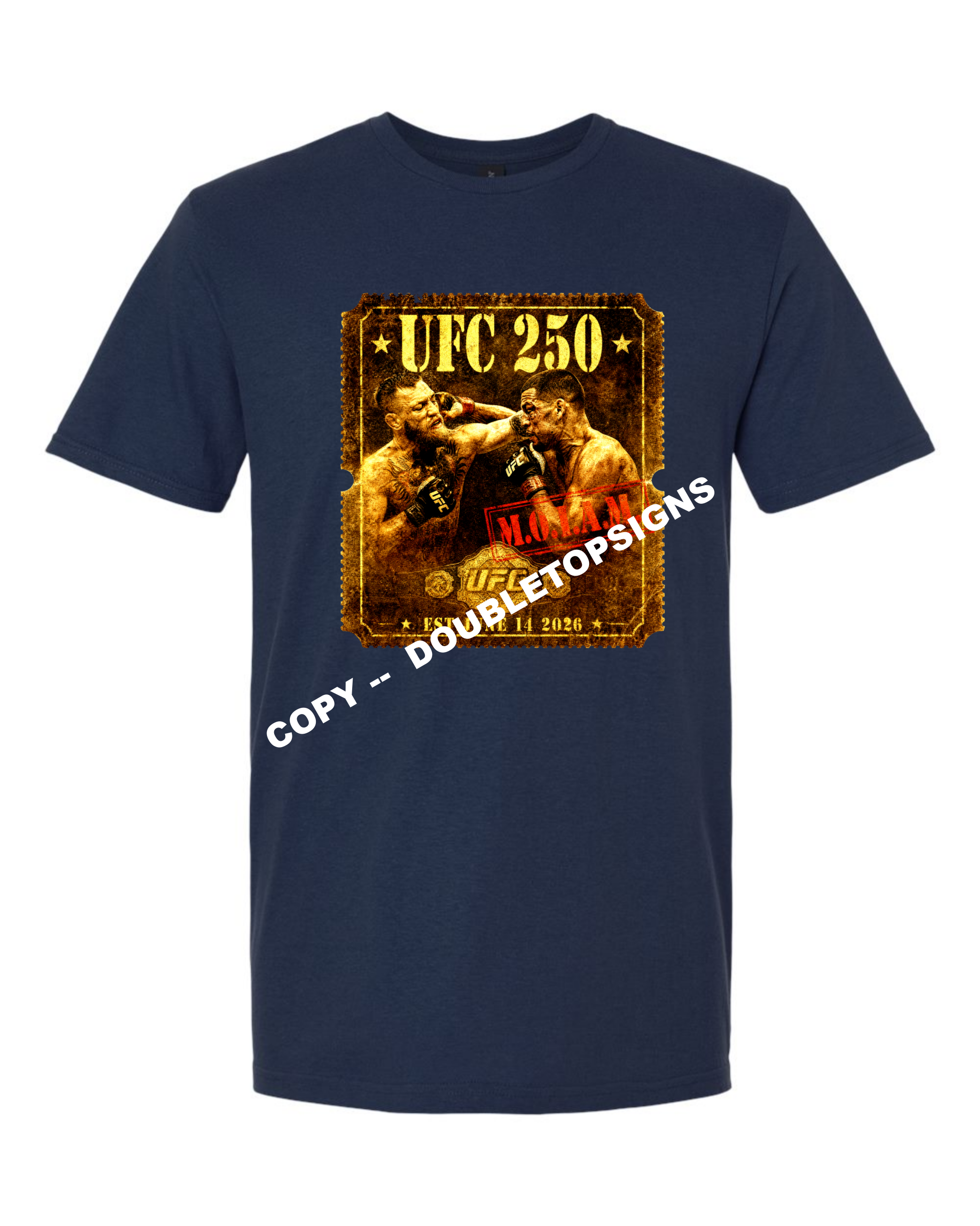 America 250 UFC Est June 14th M.O.I.A.M. T-Shirt