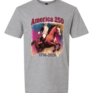 America 250 Years George Washington Horseback