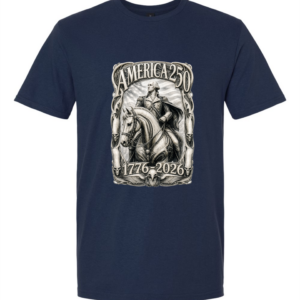 America 250 Years George Washington Futuristic T-Shirt