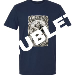America 250 Years George Washington Futuristic T-Shirt