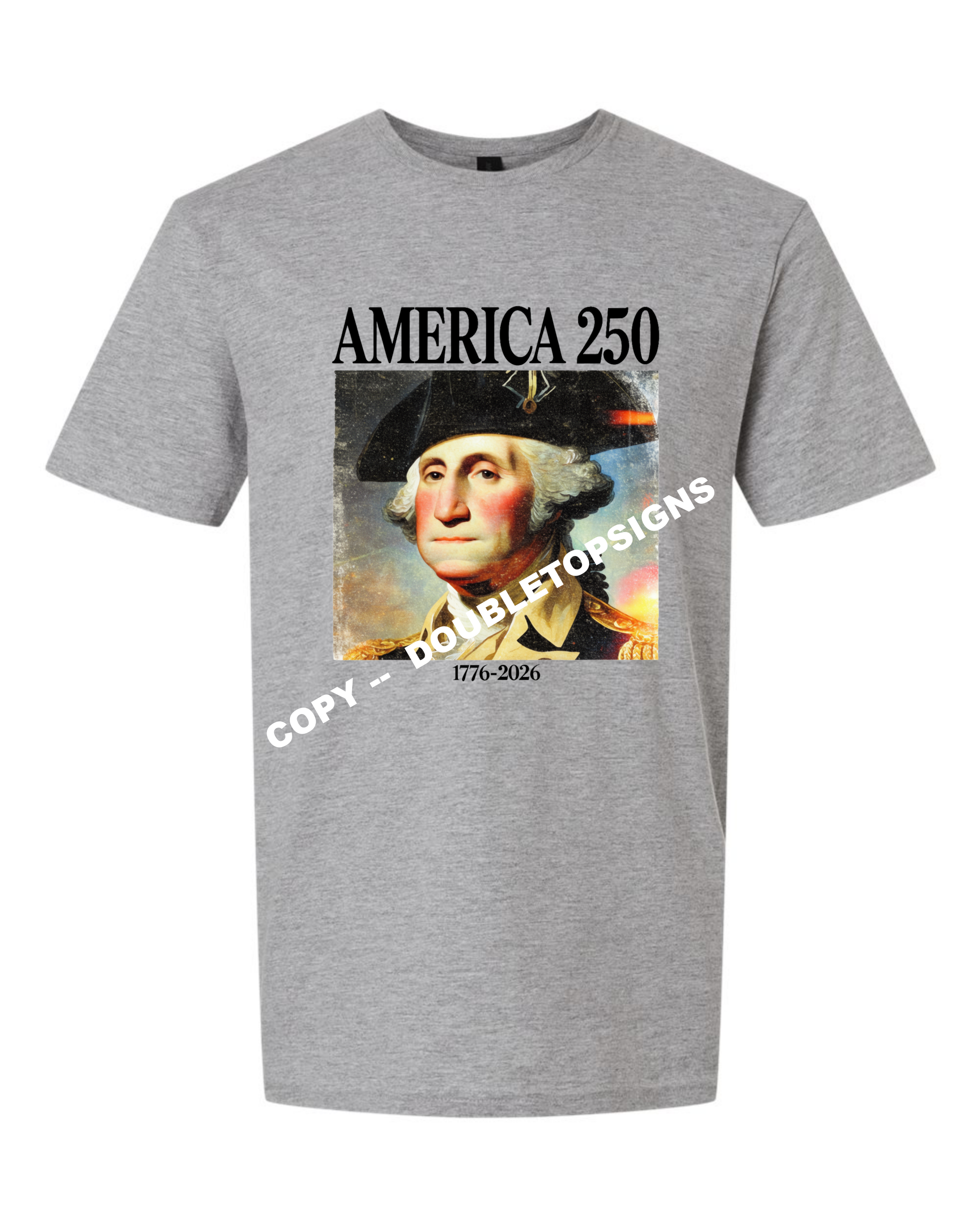 America 250 Years George Washington Portrait