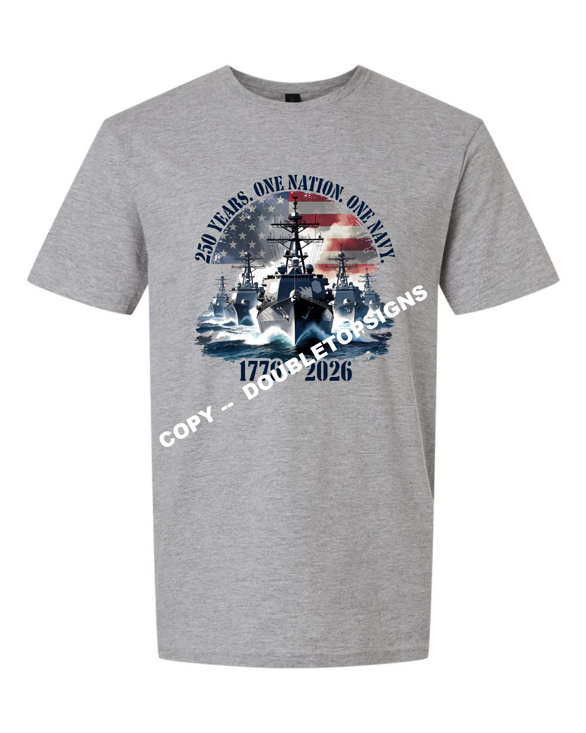 US Navy Fleet 250 Year Anniversary T-Shirt