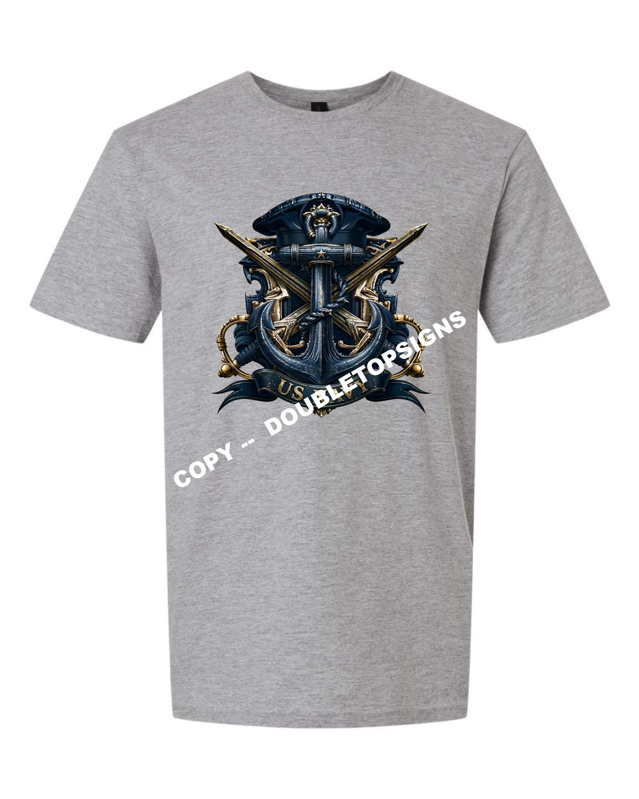 U.S. Navy Anchor and Swords T-Shirt