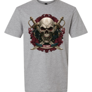 U.S. Navy Skull and Swords T-Shirt
