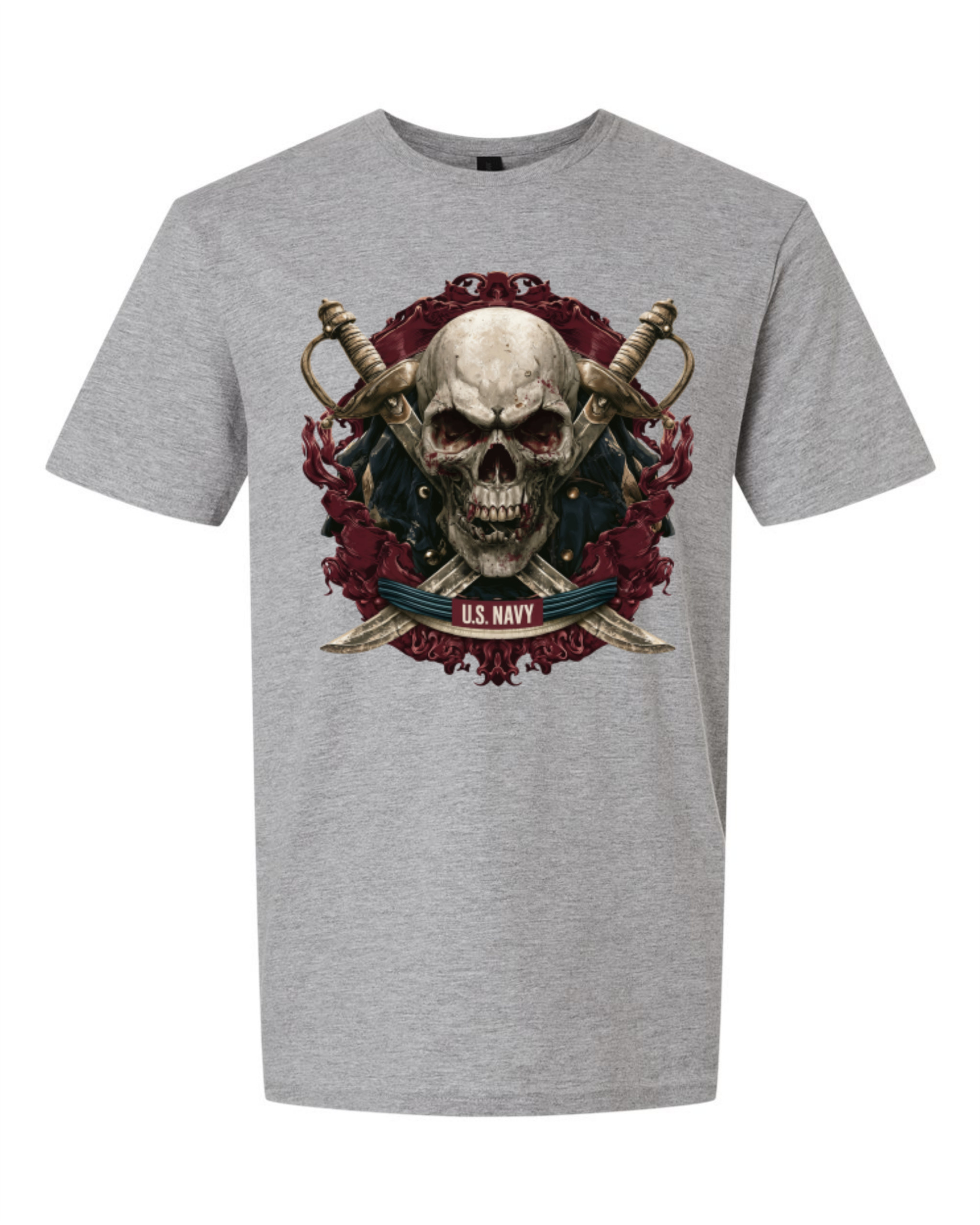 U.S. Navy Skull and Swords T-Shirt