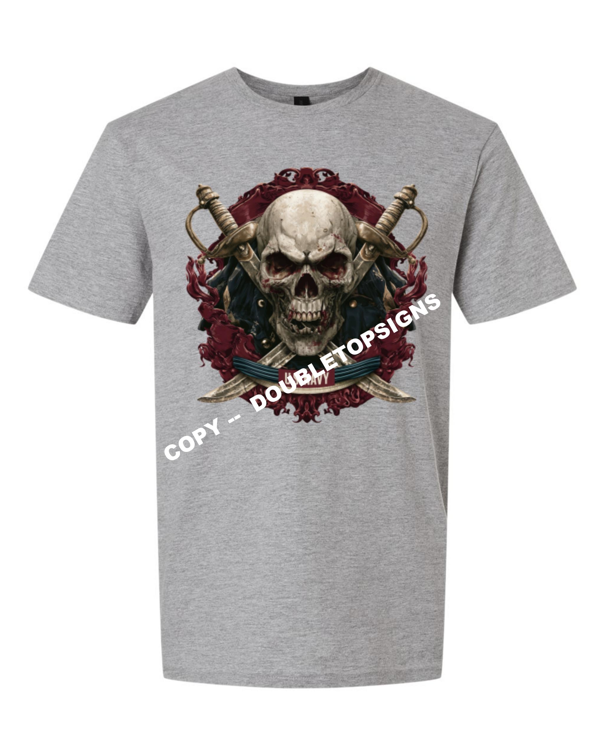 U.S. Navy Skull and Swords T-Shirt
