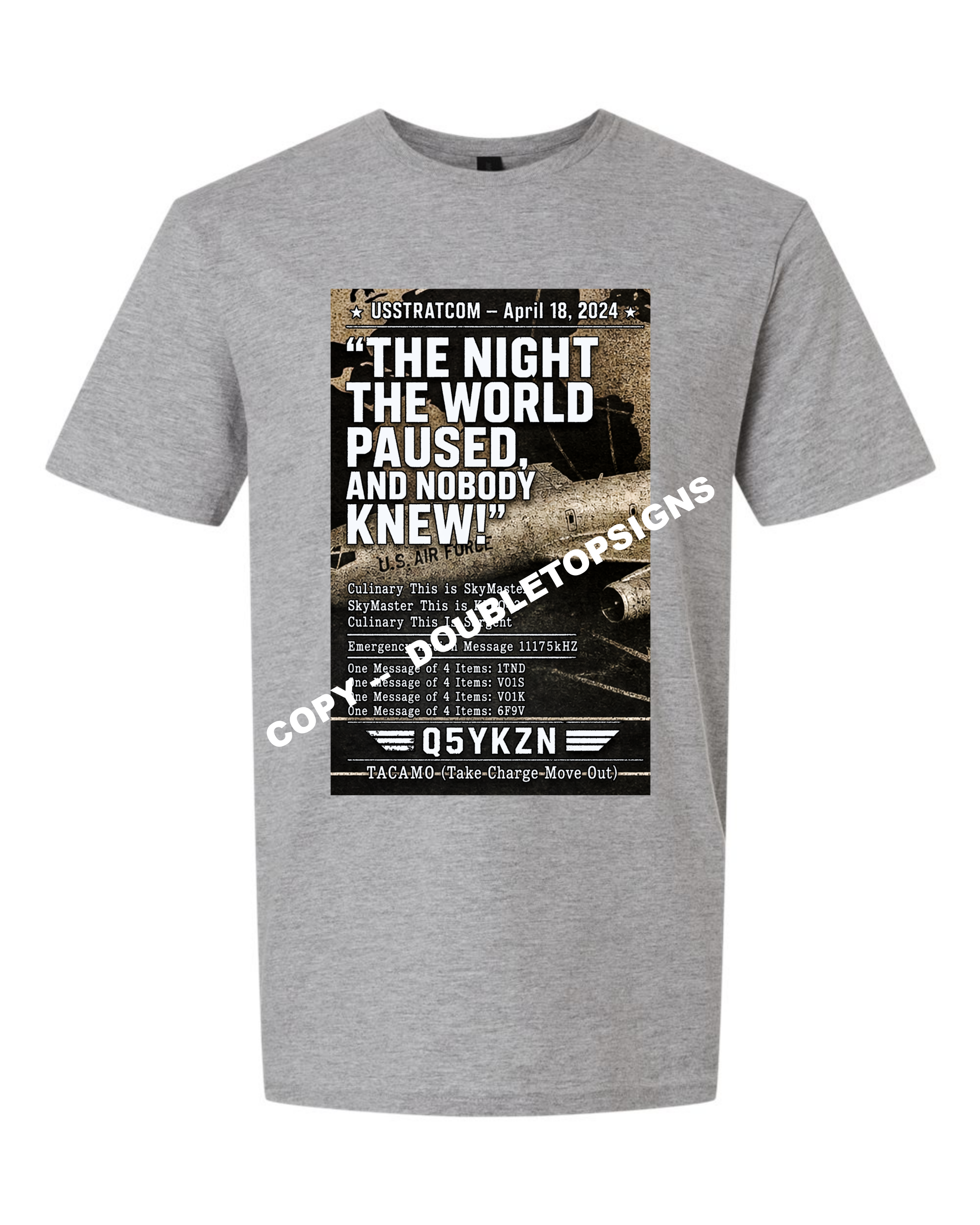 USSTRATCOM Culinary Night EAMs v2 T-Shirt