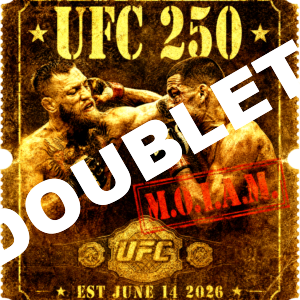 UFC 250 M.O.I.A.M DTF Print