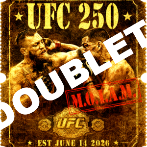 UFC 250 M.O.I.A.M DTF Print